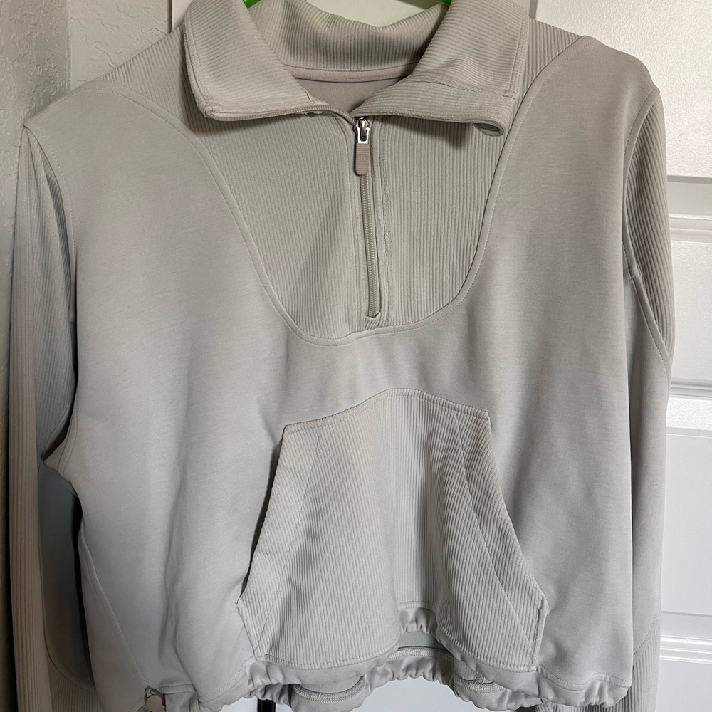 Lululemon Softstreme Ribbed Half Zip - Picture 2 of 7